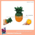 Squeeze toy pineapple toy with BB sound,fruit toy